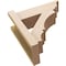 Ekena Millwork 5 1/2-in W x 14-in D x 14-in H Balboa Trad Rough Cedar Woodgrain TimberThane Outlooker, Primed Tan OUTUR055X14X14BOA04RCPR - alternate 5